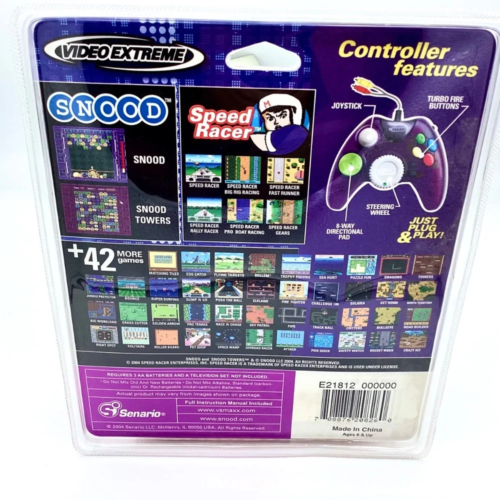 Senario VS MAXX (50 Games) All In One Video System - New